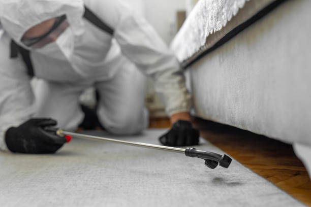 Professional Mosquito Control technician working in Aurora, SD